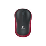 M185 Cordless Optical Mouse - Rød/Sort